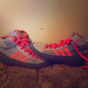 Kids adidas wrestling shoes